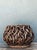 Contemporary Vintage Handcrafted Woven Rattan Basket For Sale - Image 3 of 12