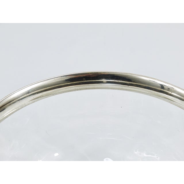 Art Nouveau Meteor Bowl with Silver Rim from Bakalowits & Söhne, 1900s For Sale - Image 13 of 16