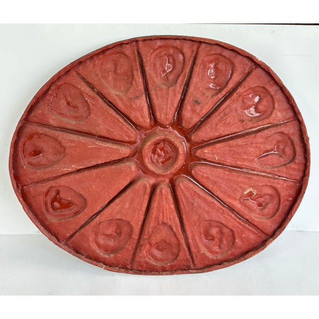 20th C. Mid-Century Modern Brutalist Fiberglass Zodiac Wall Sculpture, J. Segura For Sale - Image 9 of 10
