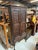 Wood Antique Oak 2 Door Corner Unit With Carved Panels Resting On Cabriole Feet For Sale - Image 7 of 8