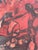 Vintage Signed Abstract Painting in Red and Black, Figurative Composition For Sale In Seattle - Image 6 of 10