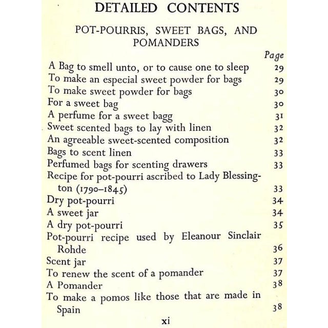Traditional "Rose Recipes" 1939 Rohde, Eleanour Sinclair For Sale - Image 3 of 8