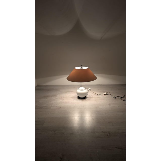 Porcelain Lamp by Gio Panti for Richard Ginori, 1980s For Sale - Image 17 of 18