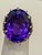 15 Carat Amethyst Cocktail Ring in 14 Karat Yellow Gold For Sale - Image 18 of 18