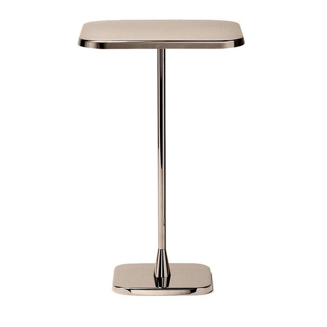 Masterfully crafted of stainless steel, this exquisite side table is part of the Opera collection and features a base that...