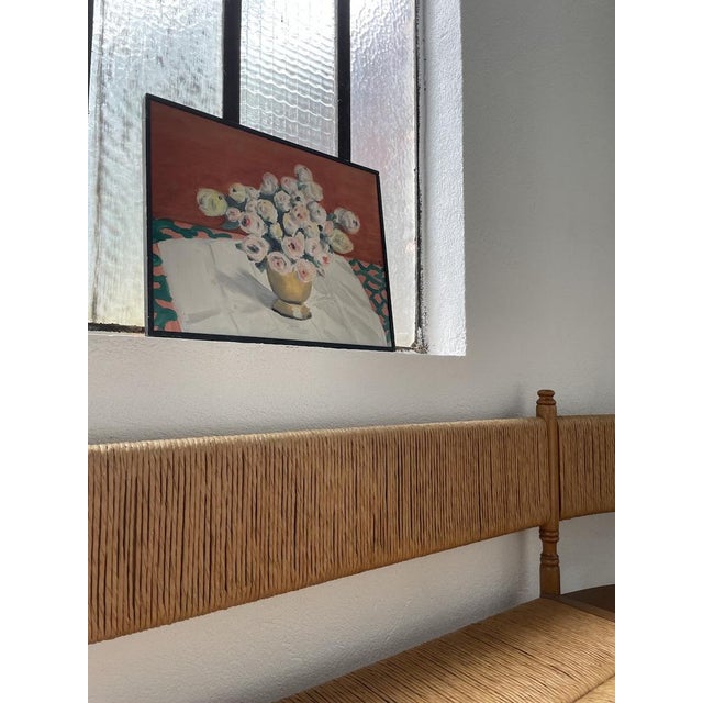 After Evan Walters, Flowers, 1960s, Oil Painting, Framed For Sale - Image 3 of 18