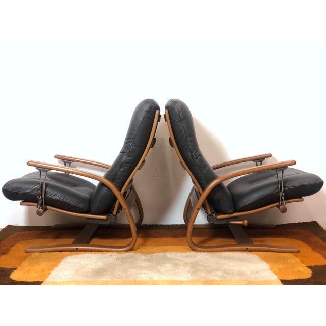 Vintage Armchairs from Westnofa, 1970s, Set of 2 For Sale - Image 4 of 18