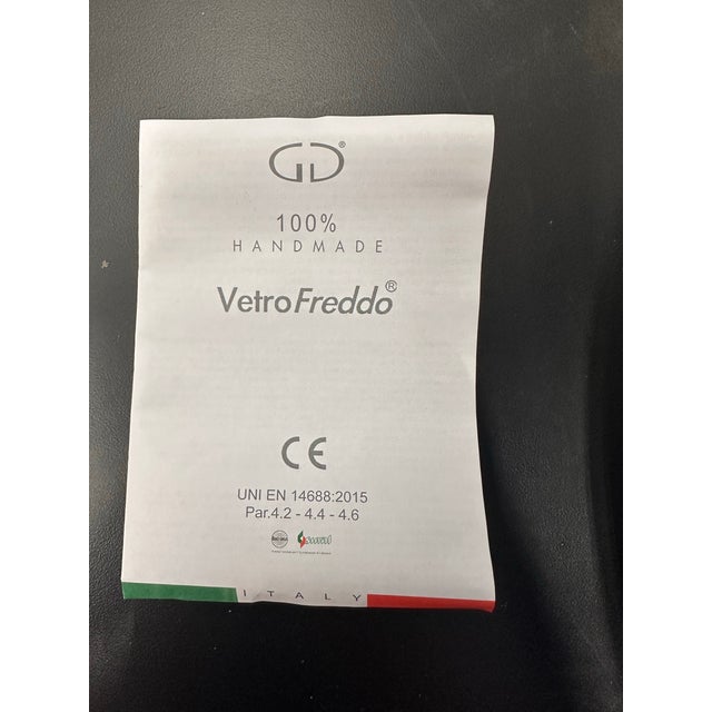 VetroFreddo Italian Vessel Sink For Sale - Image 10 of 11