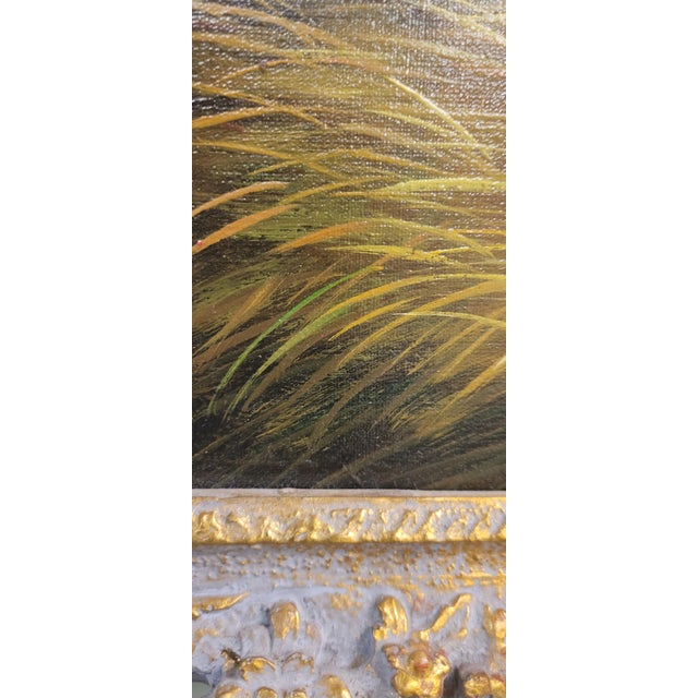 Paint 1980s Oil Painting After George Moreland by Chelsea House For Sale - Image 7 of 10