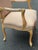 1980s Vintage French Louis XV Cerused Wood Bergere Chair For Sale - Image 5 of 11