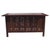 Brown Late 20th Century Indonesian Fret Work Alter Console Table For Sale - Image 8 of 8