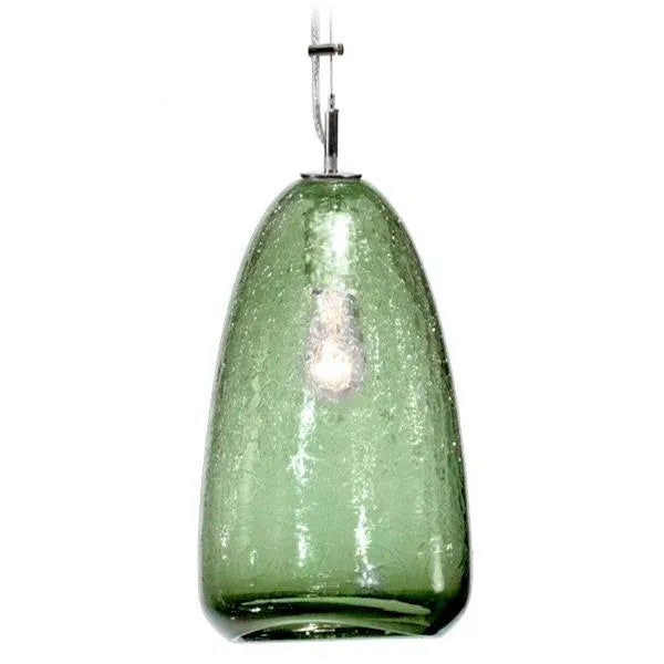 Tempo Summit Pendant Light from the Boa Lantern Collection in Emerald For Sale - Image 4 of 4