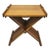 Stewart MacDougall Kipp Stewart Drexel Walnut Folding Campaign Table (A) For Sale