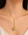 14K Yellow Gold Diamond Moon & Stars Sphere Pendant This celestial-inspired pendant features a sparkling 1-inch sphere set...