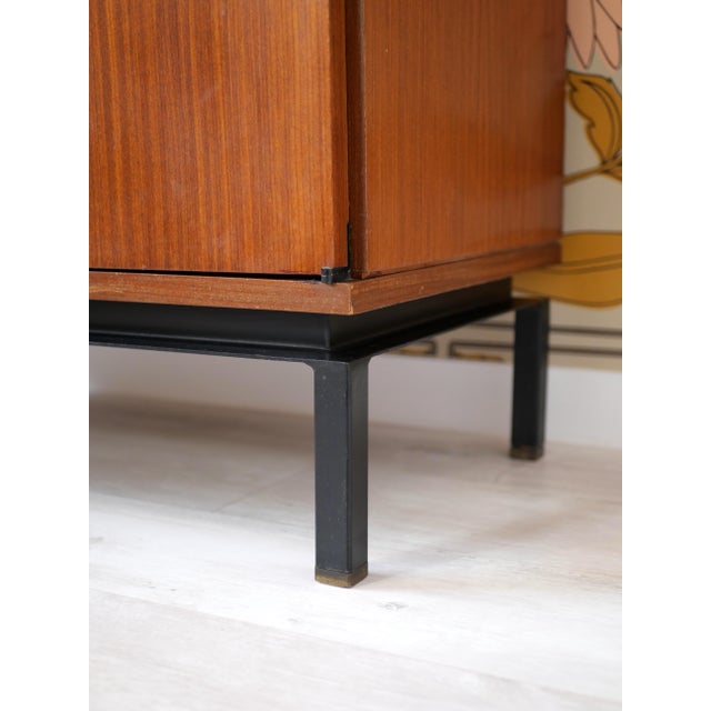 1950s Vintage Sideboard by Marcel Gascoin, 1950s For Sale - Image 5 of 12