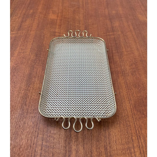 Small Mid-Century Perforated Tablet For Sale - Image 4 of 18