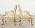 Light Yellow Set of Twelve Rose Tarlow Gold Leaf Kent Dining Chairs For Sale - Image 8 of 18