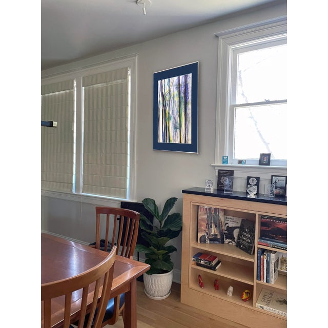 2010s "Tall Trees", a Modern Abstract Painting For Sale - Image 5 of 7