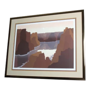 Horizon by Robert Wilson Signed, Numbered, Framed Serigraph