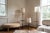 Mid-Century Brass and Wood Floor Lamp With Integrated Side Table For Sale - Image 4 of 4