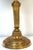 19th Century Louis XVI Style Ormolu Bouillotte Lamp, Ochre Tole Shade For Sale - Image 14 of 18