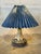 Søholm Ceramic Table Lamp With Pleated Paper Shade Danish Vintage Mid-Century Modern 1970s For Sale - Image 4 of 9
