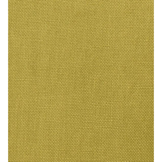 Traditional The House of Scalamandré Toscana Linen Fabric, Straw For Sale - Image 3 of 3