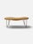 1990s Vintage Peanut Wicker Bench from Ikea, Sweden, 1990 For Sale - Image 5 of 7