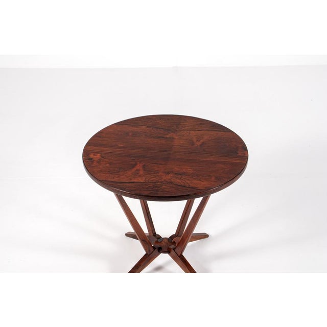 Mid-Century Modern Danish Rosewood Side Table, 1960s For Sale - Image 4 of 8