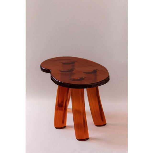 Not Yet Made - Made To Order Sunburst Lung 2.0 Side Table in Hand Layered Resin by Szymon Keller For Sale - Image 5 of 18