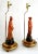 Lamp Pair by Borghese 1960s Signed & Restored - New Shades For Sale - Image 11 of 18