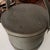 Muted Green Antique Firkin Storage Box W/Lid For Sale - Image 4 of 10