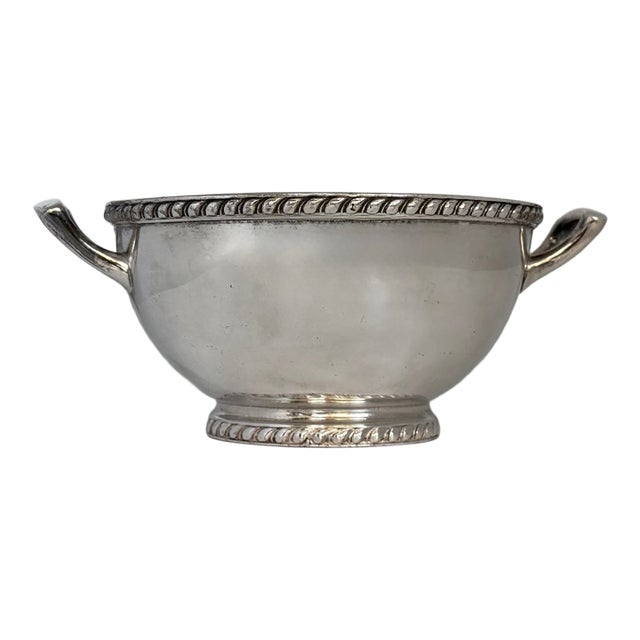 Antique St. Louis Silver Company Small Silver Plated Trophy Bowl For Sale
