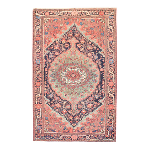 Antique Zabihi Collection Persian Sarouk Ferehan Rug
