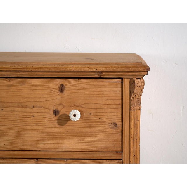 Wood Antique Provencal Style Chest of Drawers, 1920s For Sale - Image 7 of 11