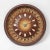 Brown German Ceramic Wall Clock from Kienzle and Silberdistel, 1970s For Sale - Image 8 of 8