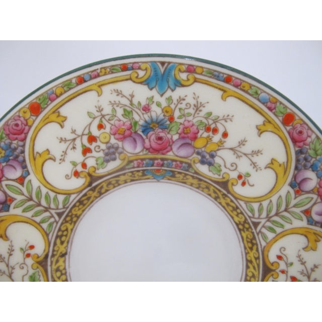 Wedgwood Colorful Floral St Austell China Demitasse Coffee Cup & Saucer Set For Sale - Image 14 of 17