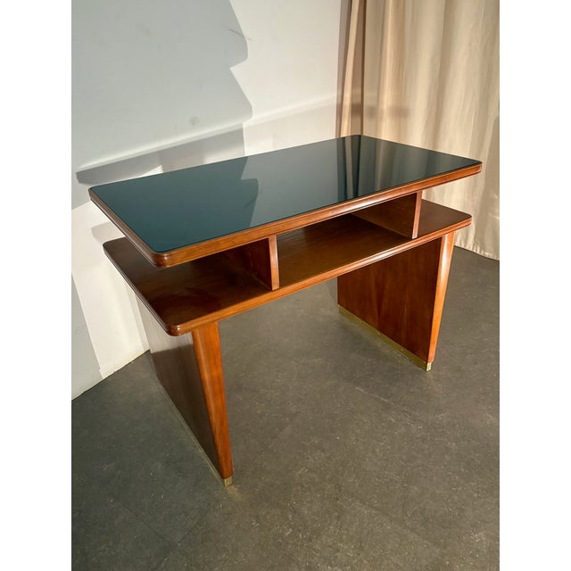 Console Desk attributed to Gio Ponti, 1950s For Sale - Image 11 of 11