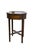 Traditional Late 20th Century Brandt Mahogany Octagon Curio Cabinet Display Case Vitrine Shadowbox Table 23" For Sale - Image 3 of 18