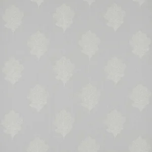 Sanderson Oak Filigree Fabric in Grey/Blue