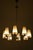 Metal Brass and Fabric Chandelier by Hans Bergström for Asea, 1950s For Sale - Image 7 of 14