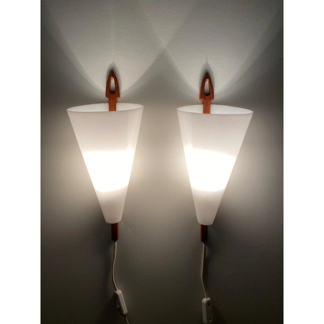 1960s Wall Lamps by Hans-Agne Jakobsson - a Pair For Sale - Image 10 of 12