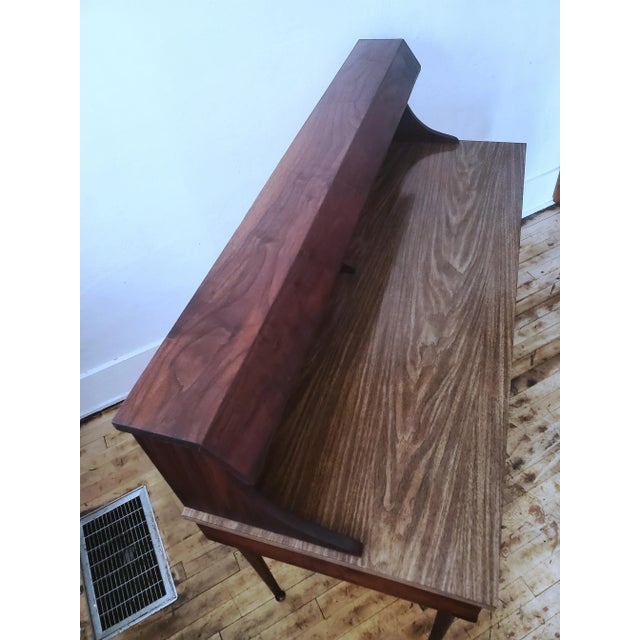 1960s Vintage Norwegian Style Desk Inspired by John Texmon "Ola" Desk For Sale In Rochester - Image 6 of 11