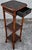 Wood Chinoiserie Lacquered Bamboo 3-Tier Pedestal & Drawer For Sale - Image 7 of 8