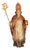 Spanish Baroque Artist, Carved Statue of Saint Bishop, Traditionally Saint Rupert, 1750, Wood For Sale
