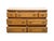Late 20th Century Bassett Furniture Solid Hard Rock Maple Colonial Early American 56" Double Dresser 229-01-237 For Sale - Image 5 of 15