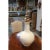 White Silver Leaf Lidded White Ceramic Vase For Sale - Image 8 of 10