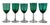Collection of 61 Green Glasses For Sale - Image 10 of 11