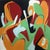 Altered Ego ( Or My Time Lapsed Memory Only Available In Betamax) by Amy Hutcheson | Oil on canvas Abstract shapes and colors. For Sale