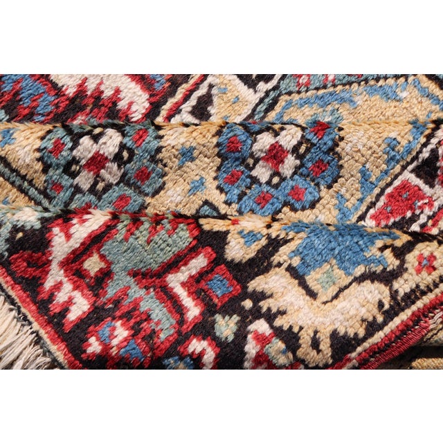 Textile Antique Manastir Rug With Floral Medallion Design 3'3 X 4'6 For Sale - Image 7 of 9